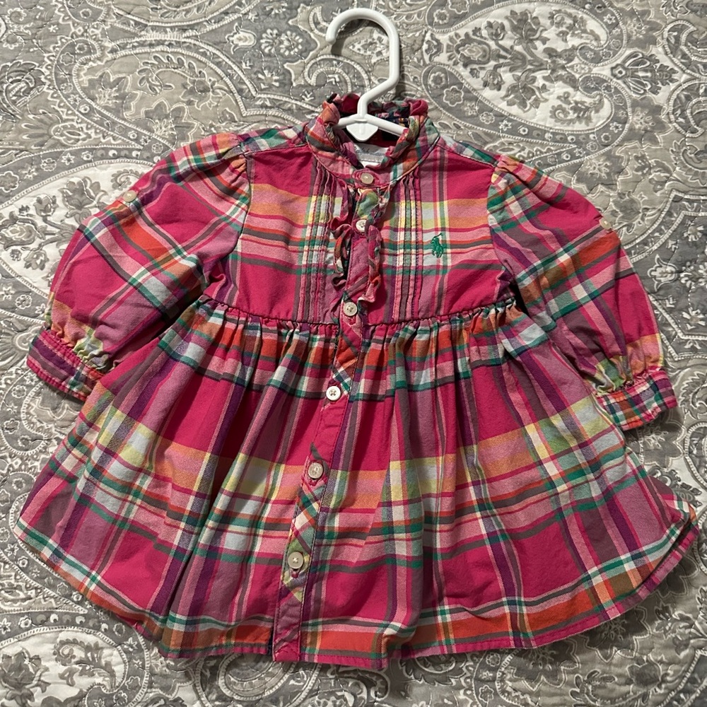 Ralph Lauren Polo 3 Month Infant Girl Dress